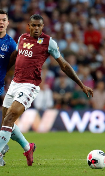 Villa beats Everton 2-0 for first win in EPL